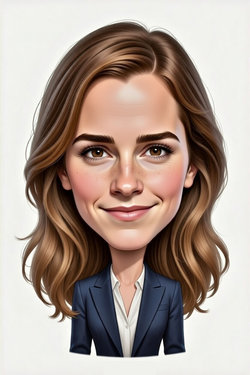 Caricature de Emma Watson