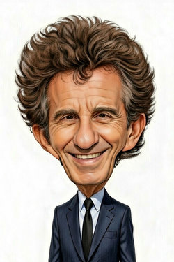Caricature de Jack Lang