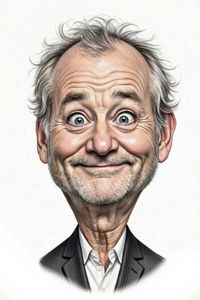 Caricature de Bill Murray