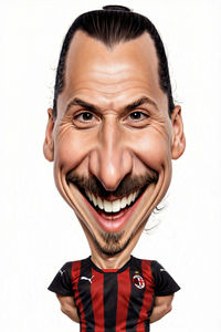Caricature de Zlatan Ibrahimovi?