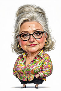 Caricature de Josiane Balasko