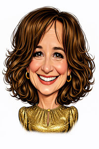 Caricature de Valérie Lemercier