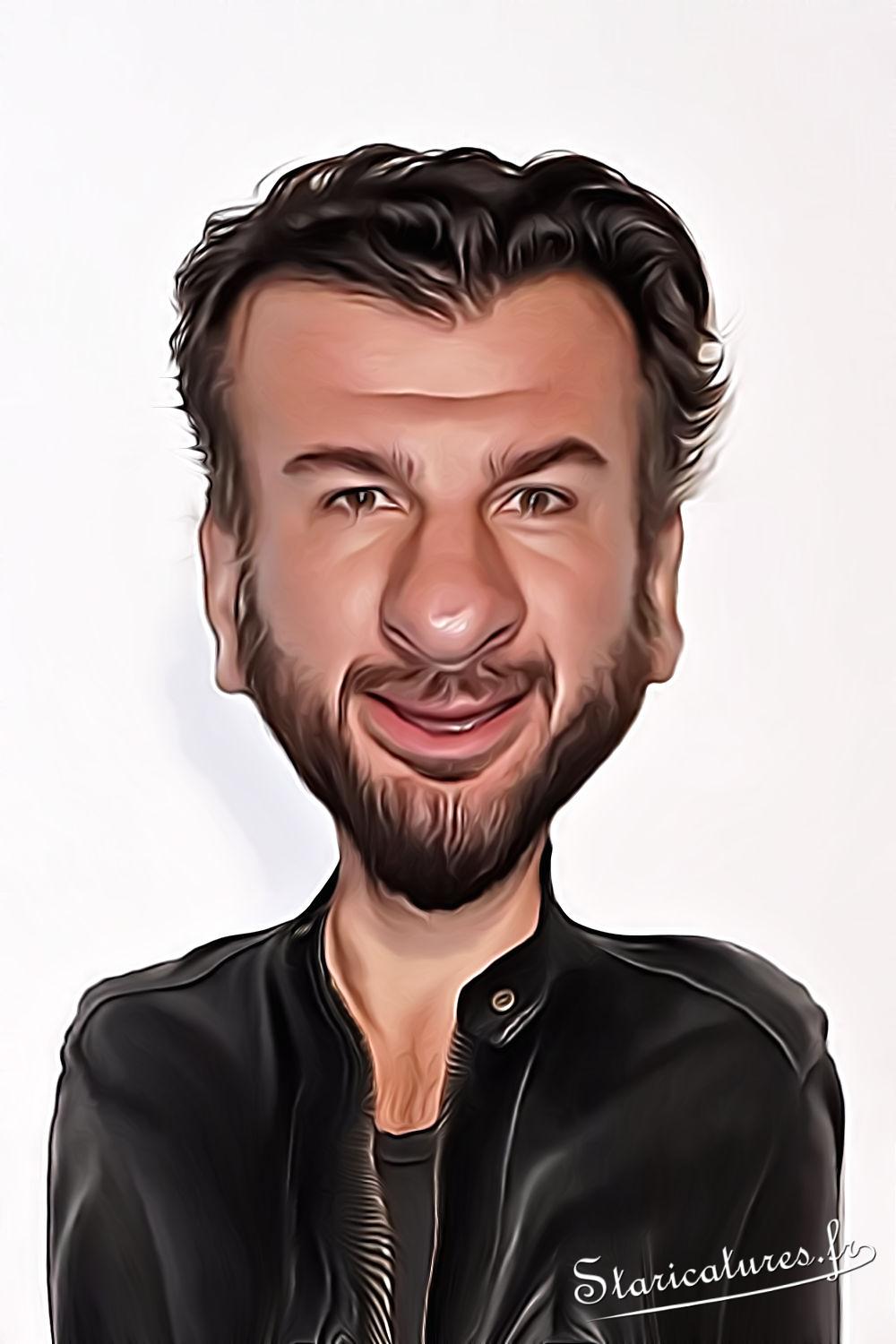 Caricature de Michael Youn