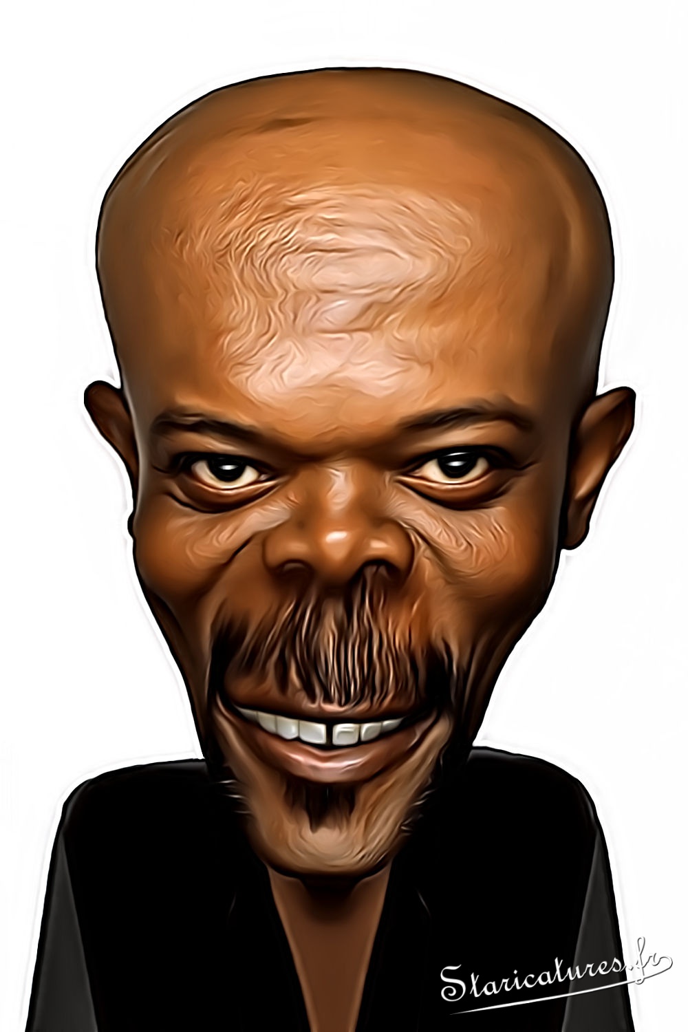 Caricature de Samuel L. Jackson