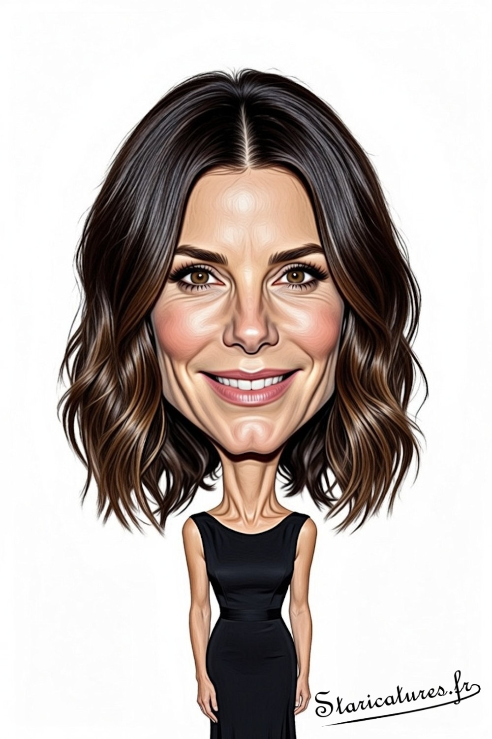 Caricature de Sandra Bullock