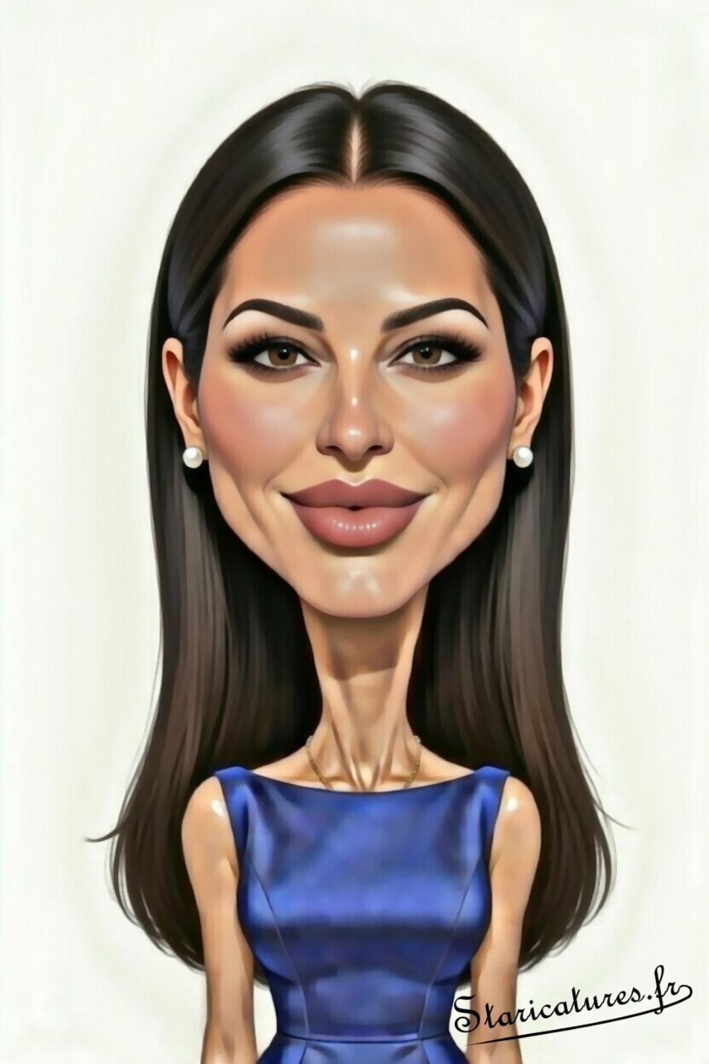 Caricature de Monica Bellucci