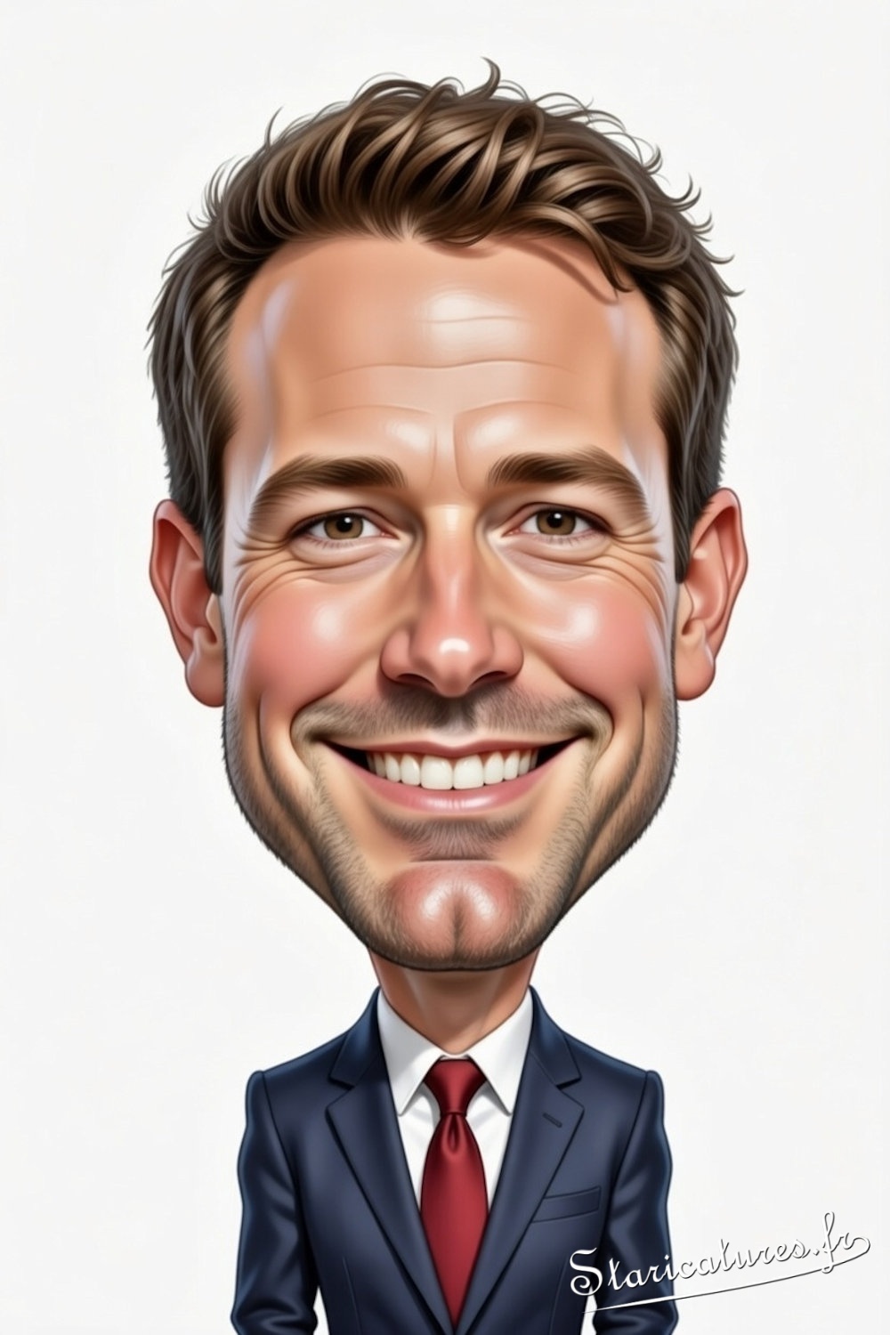 Caricature de Ben Affleck