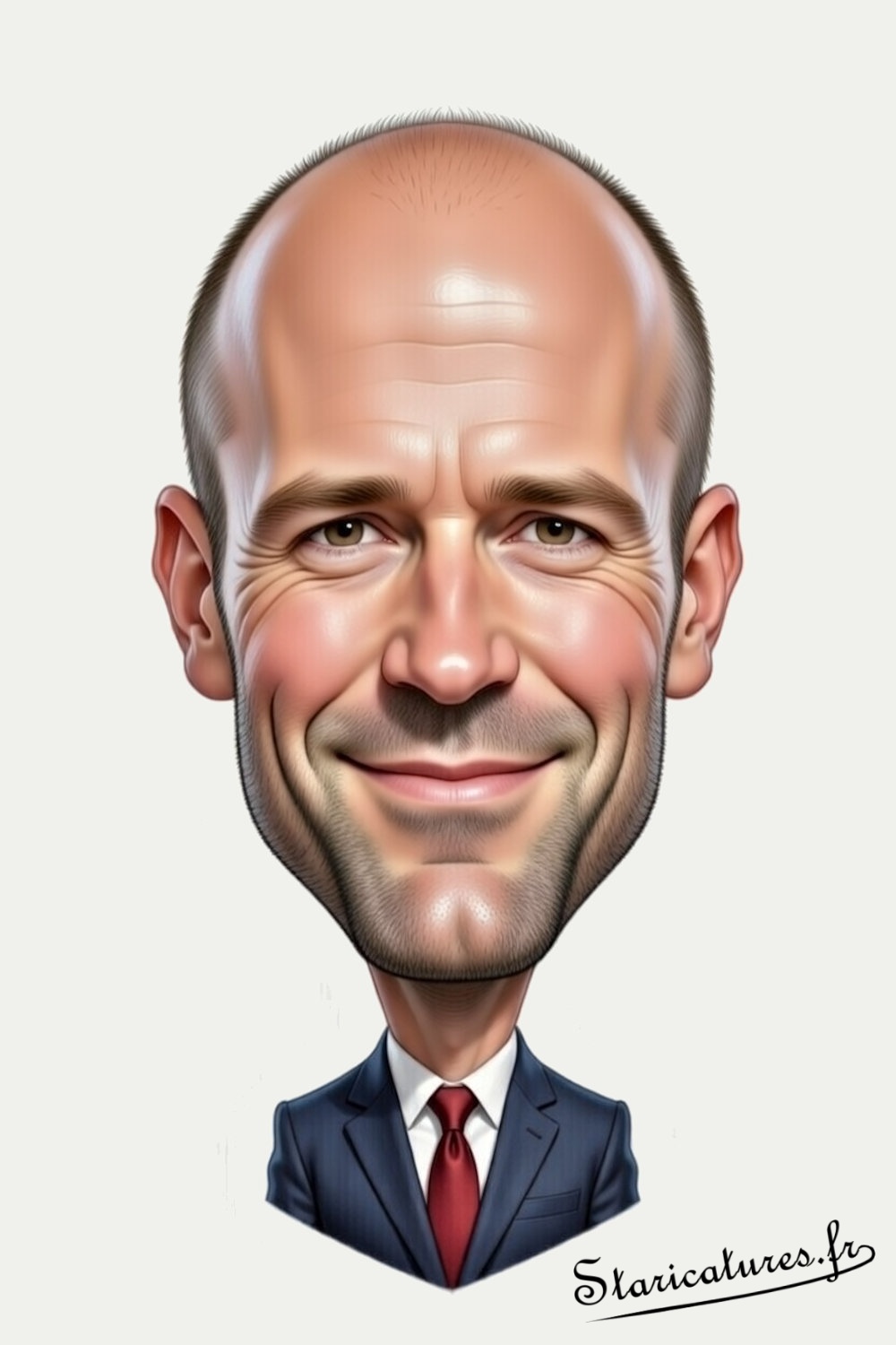Caricature de Jason Statham