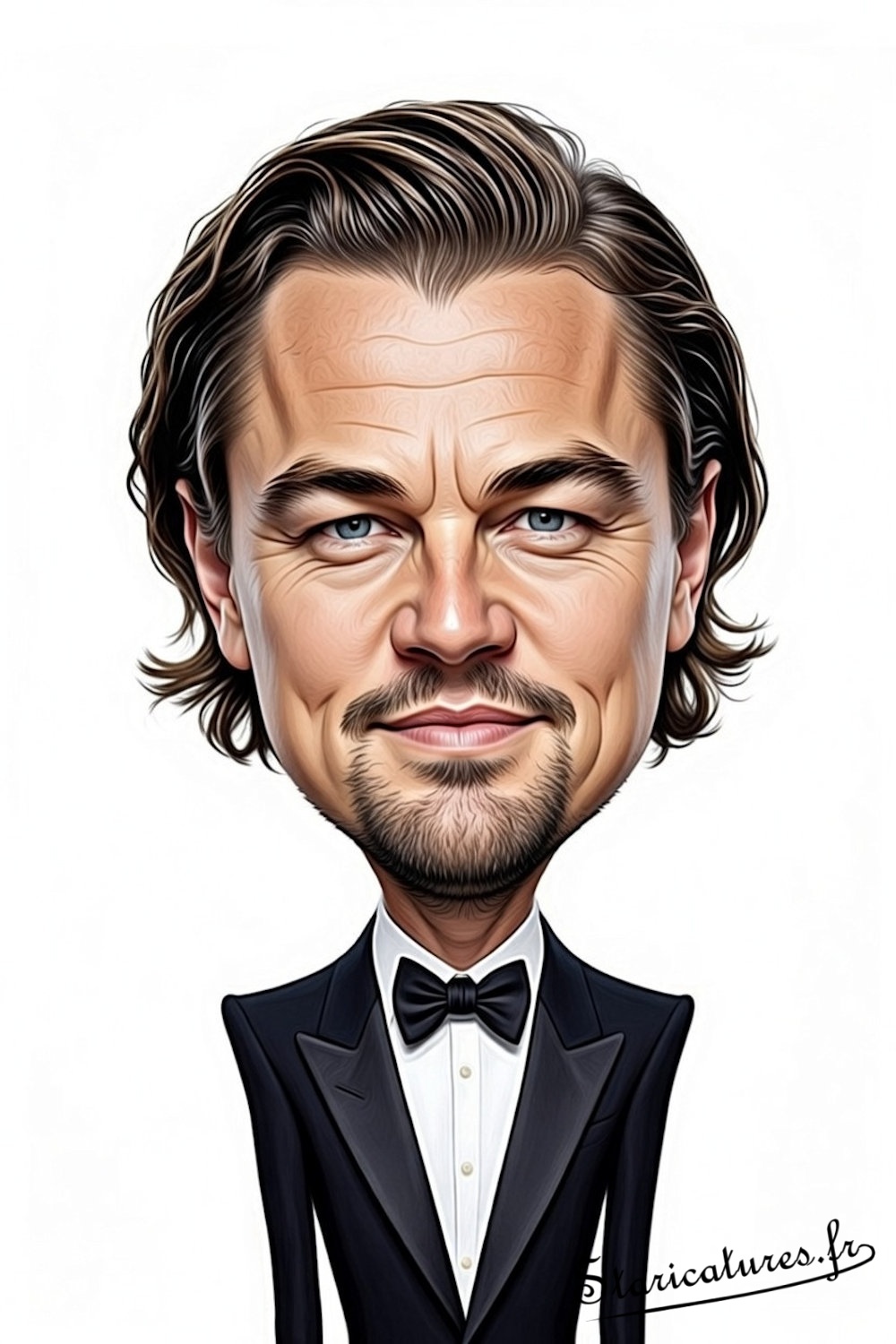Caricature de Leonardo Dicaprio