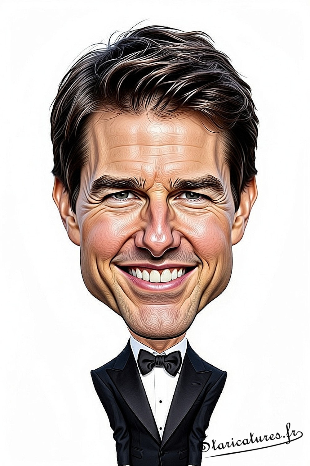 Caricature de Tom Cruise