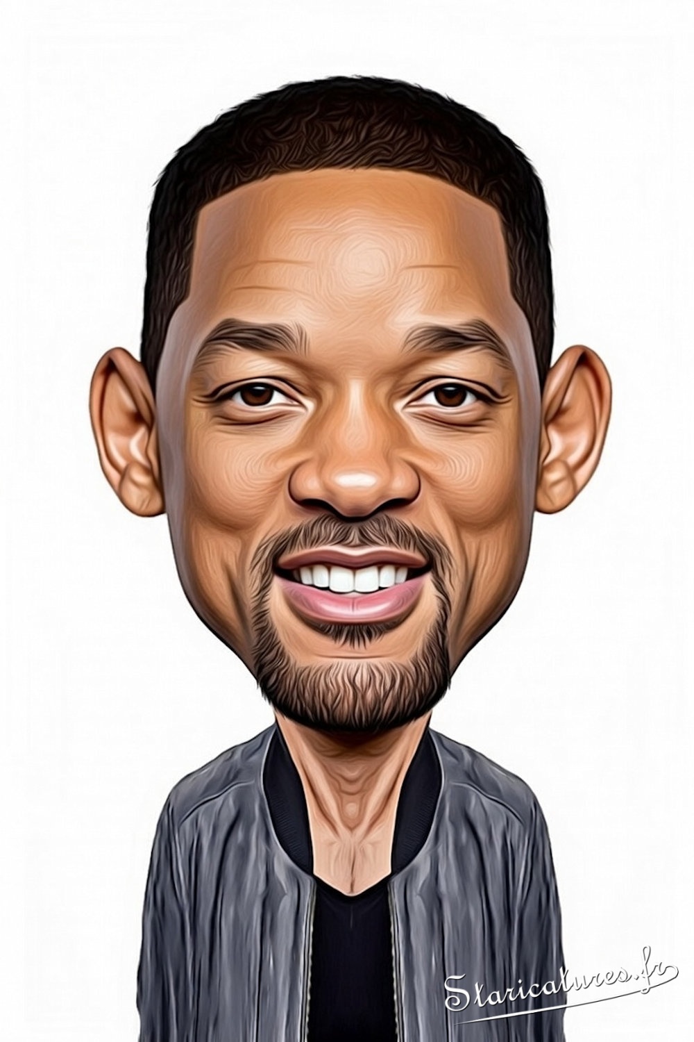 Caricature de Will Smith
