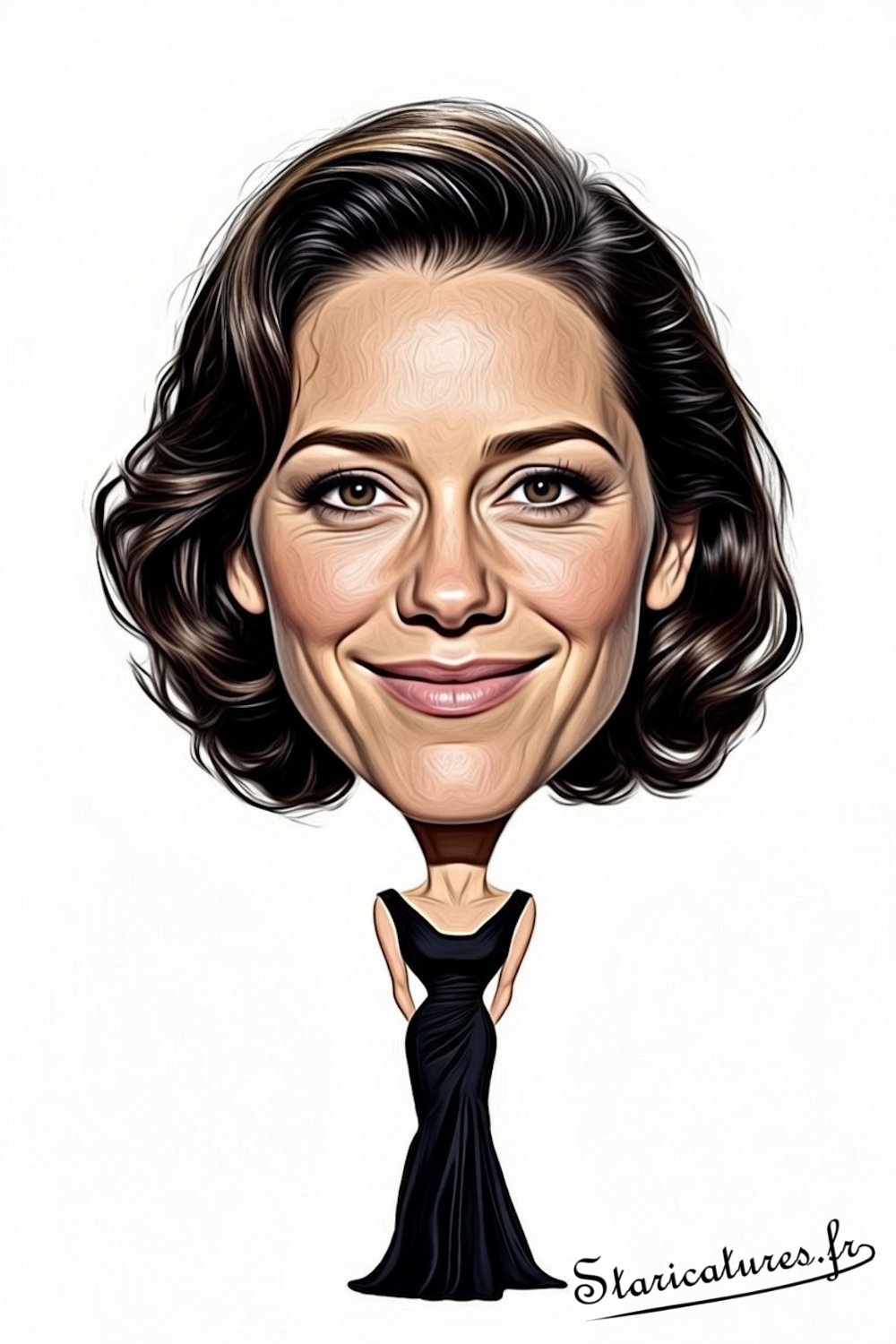 Caricature de Marion Cotillard