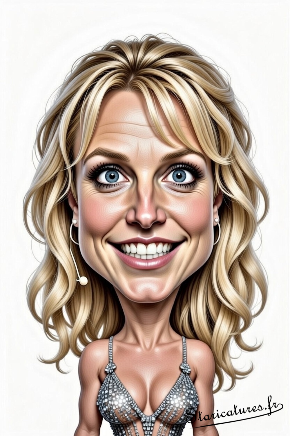 Caricature de Britney Spears