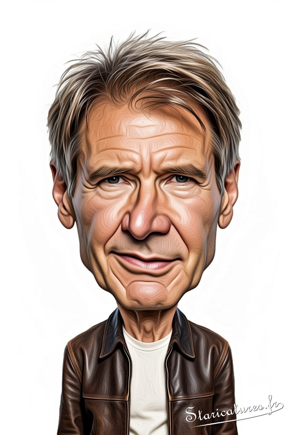 Caricature de Harrison Ford